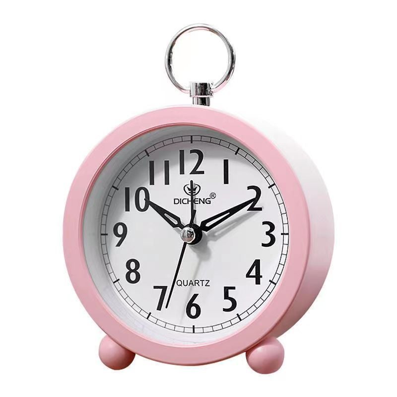 Alarm Clock Children'S Clock Students Learn Cute Fashion Quiet Wake-Up Clock Distinctive Simple Bedside Gift Clock - Image 1
